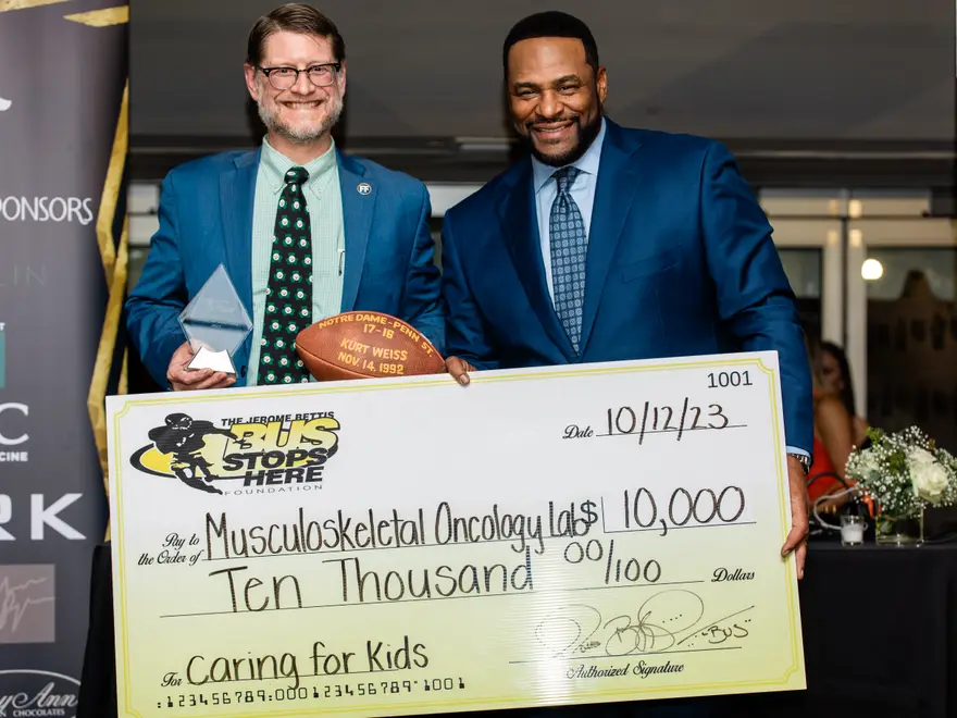 Jerome Bettis Caring for Kids Gala